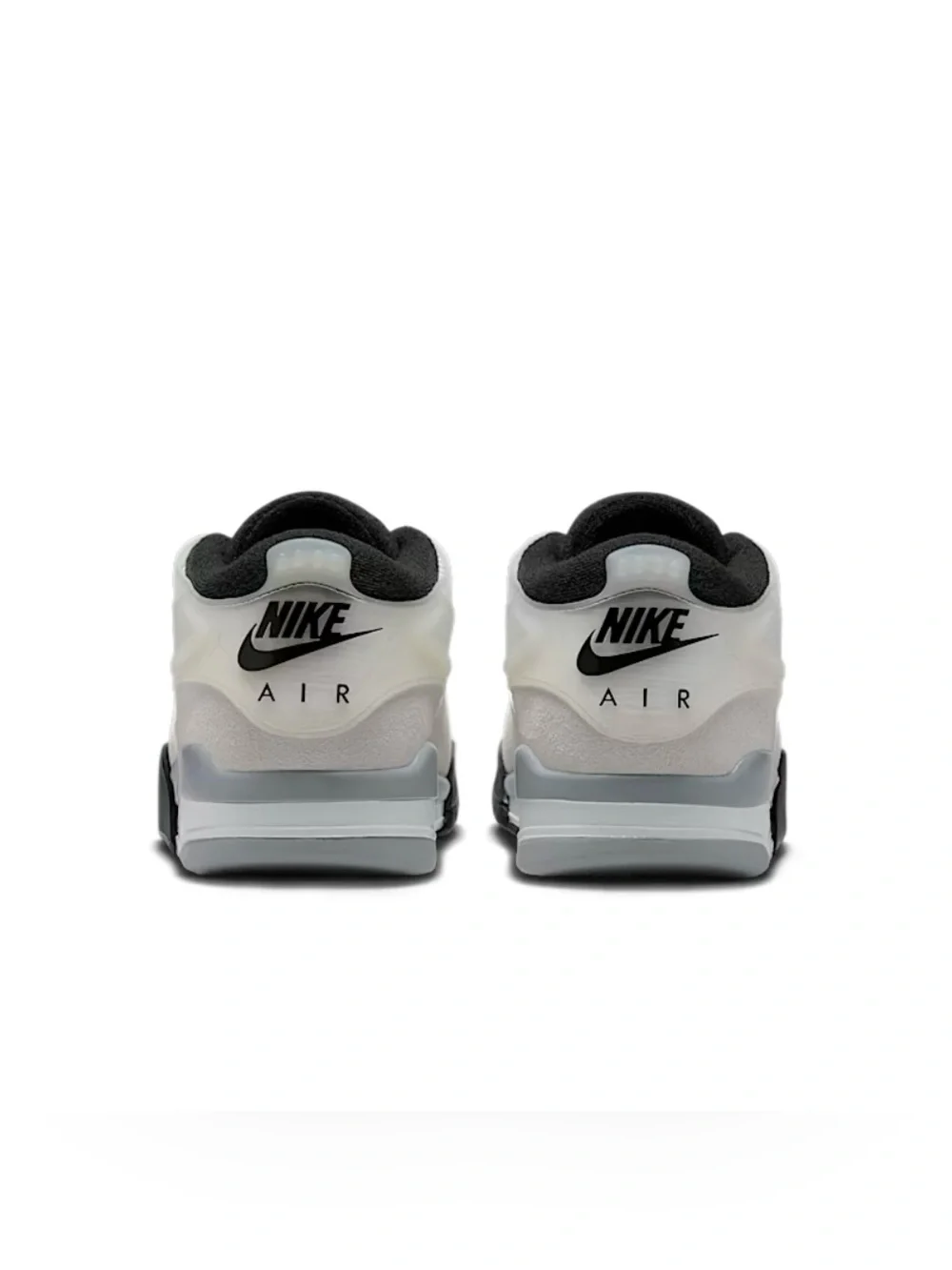 Jordan 4 RM White Light Smoke Grey Black Men's Shoes FQ7939-108